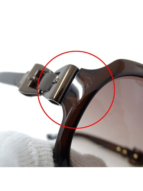 Gucci Sunglasses Brown S Ribbon Belt Gradient Summer Eyewear main image 9